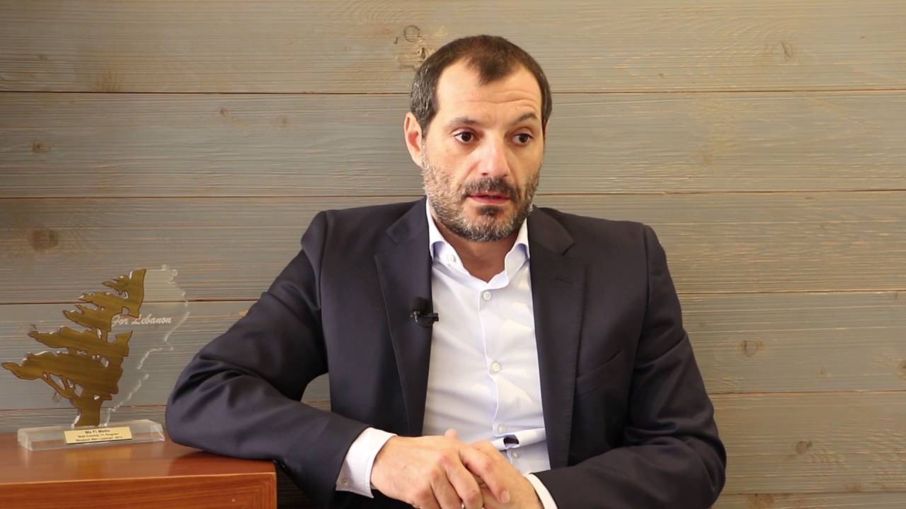 Adel Karam talking about his relationship with Dr. Samir Geagea in an exclusive YouTube video