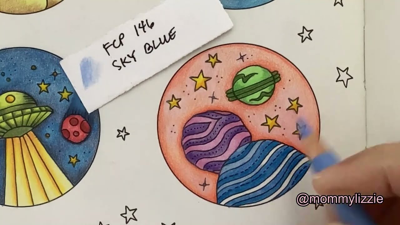 SMALL VICTORIES:  OUTER SPACE CIRCLES PART 4 (ADULT COLOURING)