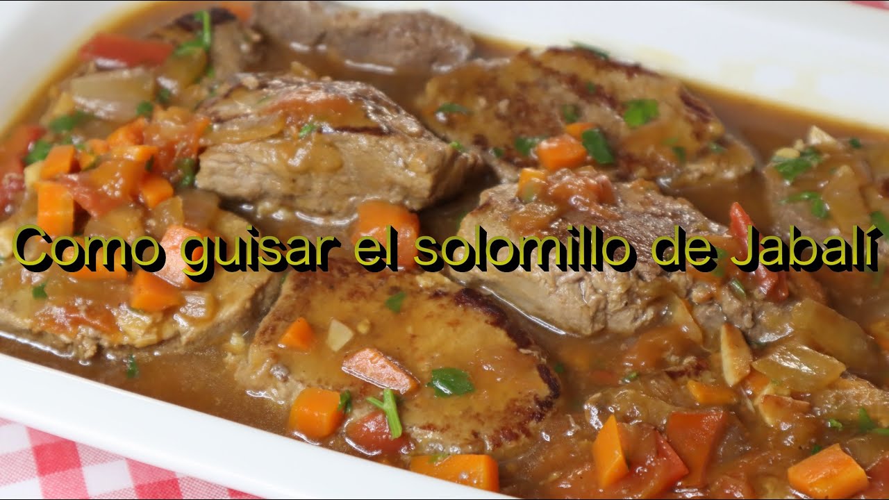 Cómo guisar la carne de jabalí y que te quede muy jugosa y sabrosa, receta fácil paso a paso