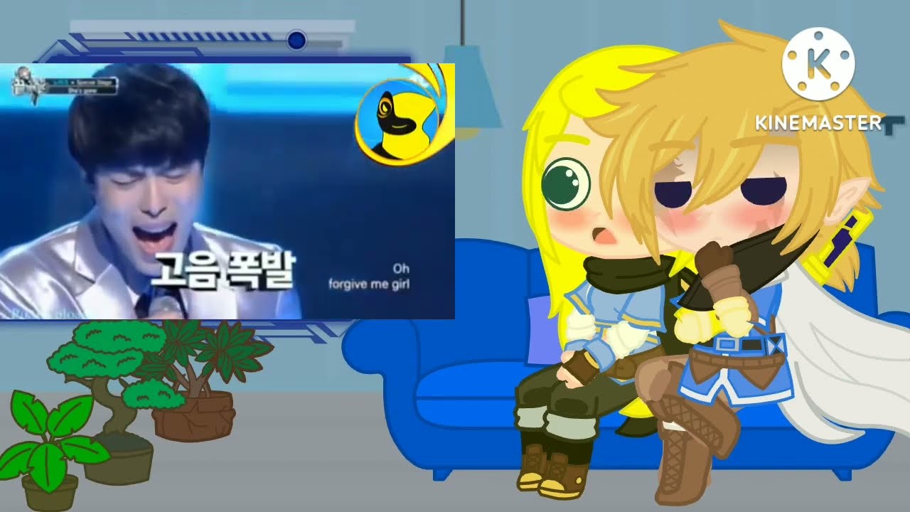 Link and Zelda react to 'Try not to laugh'|Part 2|By: @twomanyraptors|Zelink|Swear warning|Repost