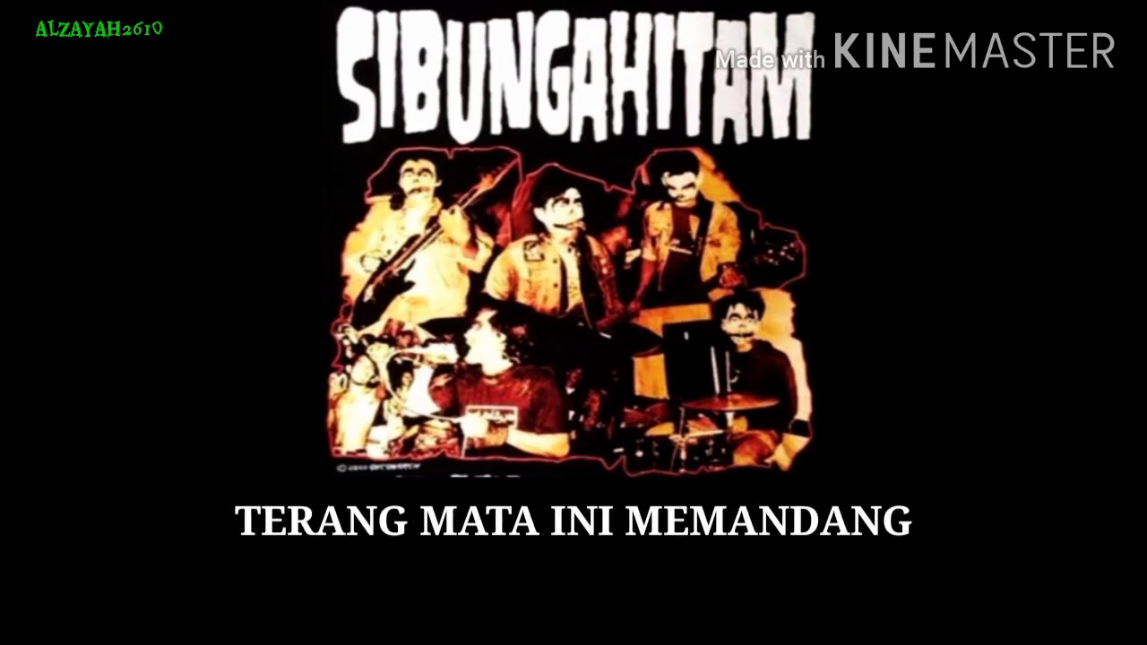 BUNGA HITAM - Jagoan neon. (lirik)