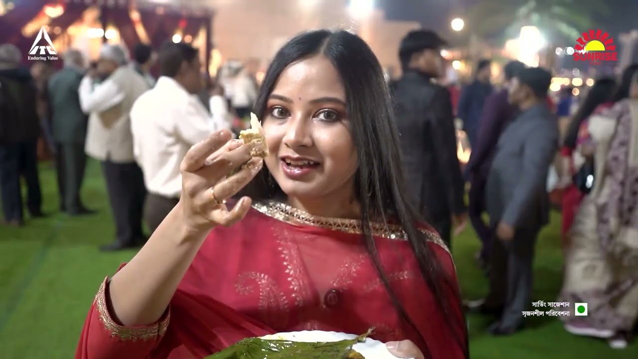 Sunrise Biyebarir Bhuribhoj Part 3 | Bengali Wedding Food Vlog | Sunrise Schezwan & Fried Rice Spice