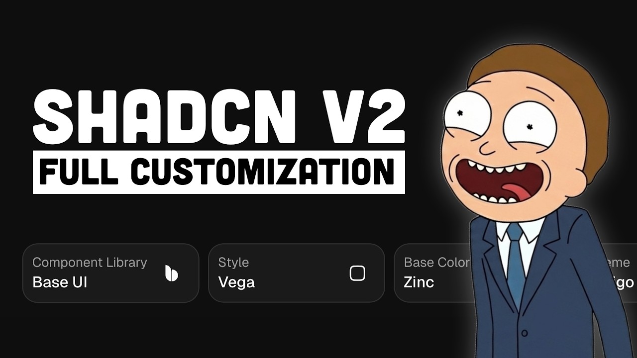 Shadcn is now PERFECT for Vibe Coding (v2 changes)