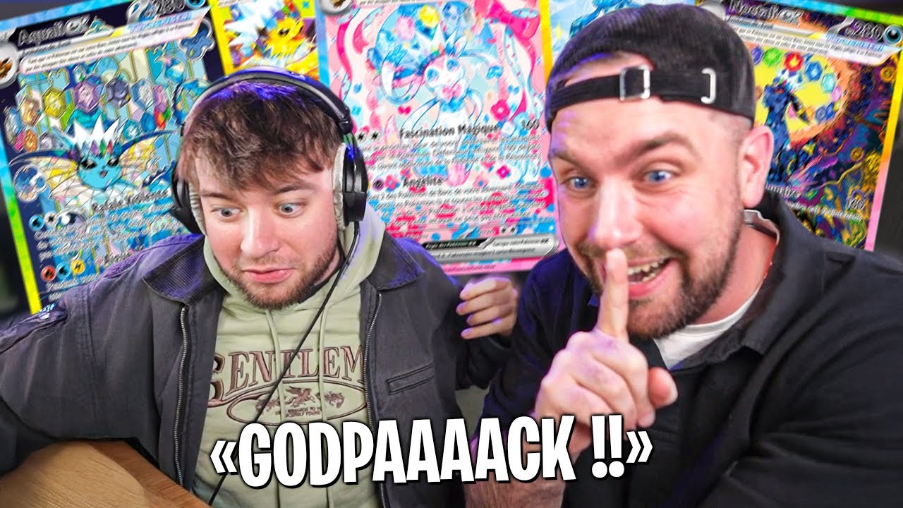200 boosters Évolution Prismatique avec Nikof (GODPACK !!)