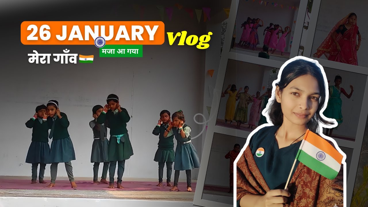 26 January Vlog | Republic Day 2026 | Mere Gaon ka Function | Firdosh Official