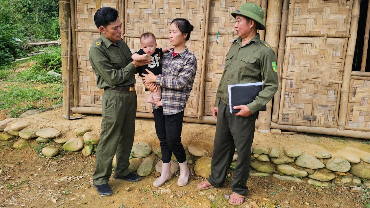 Competent Authority Comes To Confirm And Pick Up The Baby Go Home - Vegetable Gardening | Lý Mai Ca