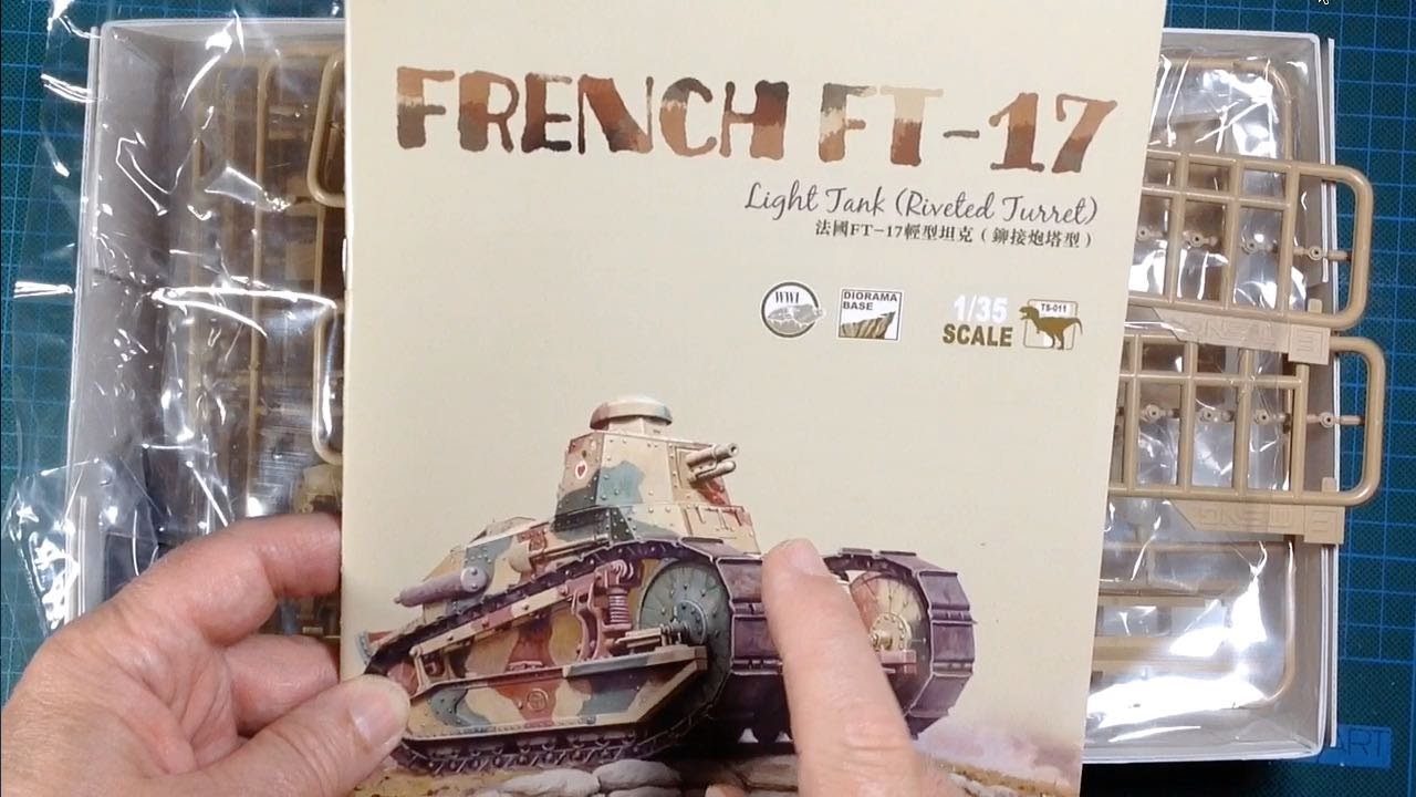 Meng FT-17 Part 1 (Box Open, Review and Assembly)