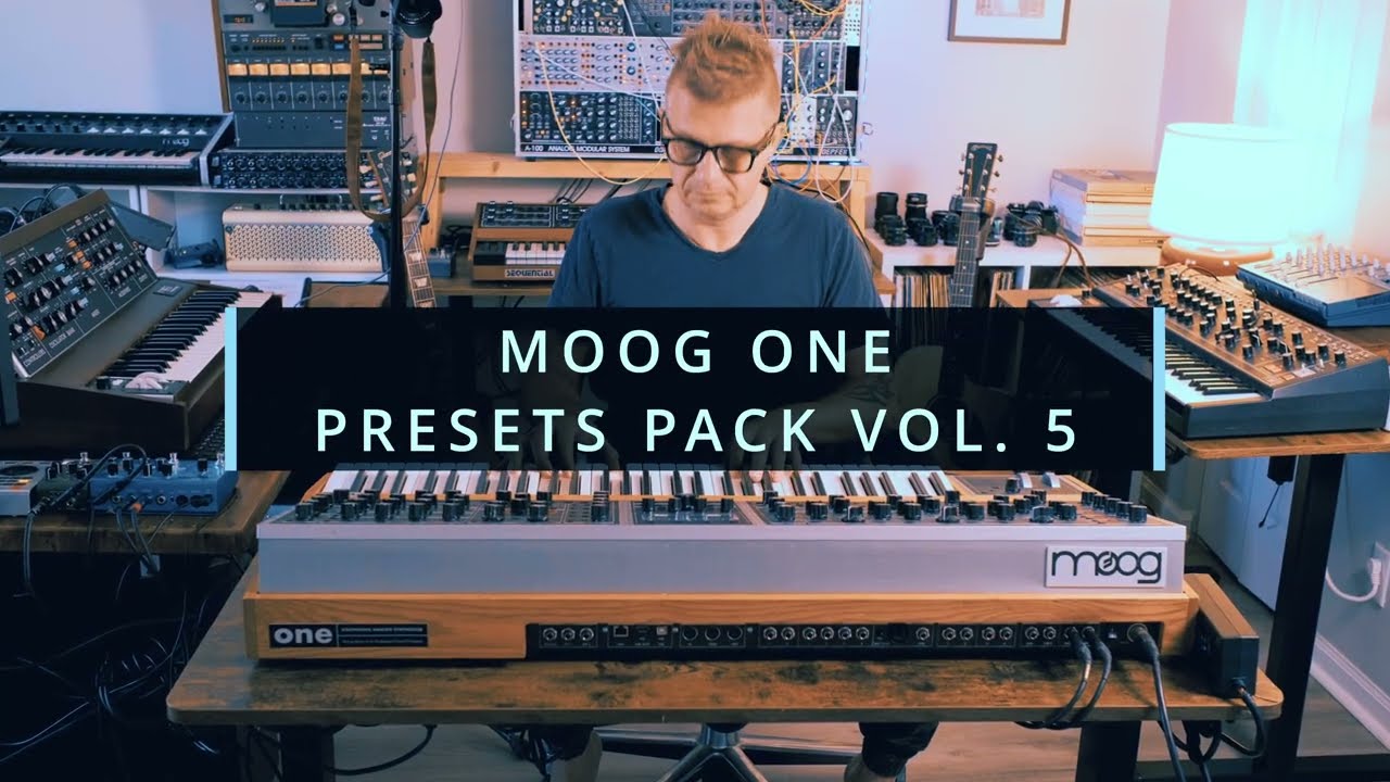 50 New MOOG ONE Presets - Custom Sound Pack V by Caught In Joy