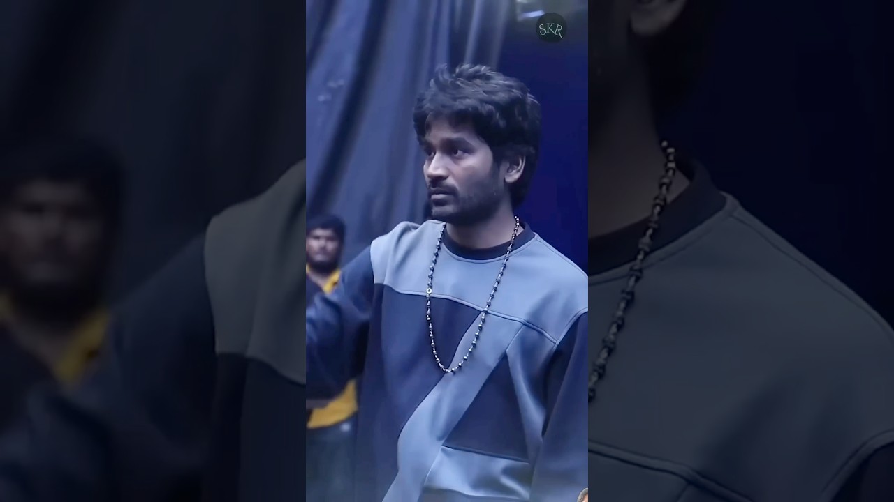 Dhanush on sets 😍#dhanush #anika #gvprakash #trending