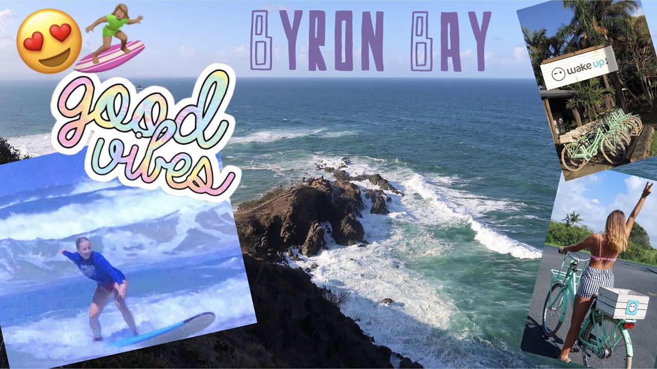 ERSTES MAL SURFEN 😍🏄🏽‍♀️ | Byron Bay | Raja Patricia