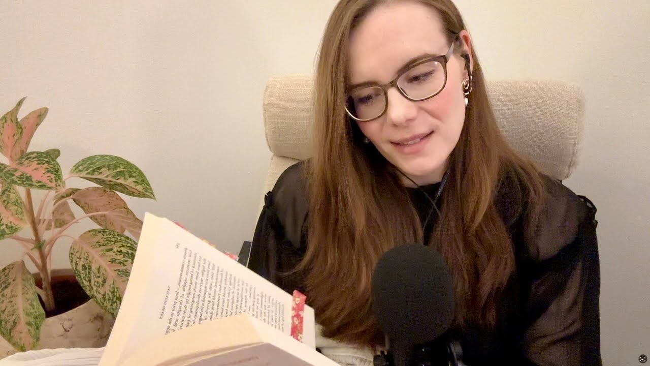 ASMR reading a ghost story to you 👻