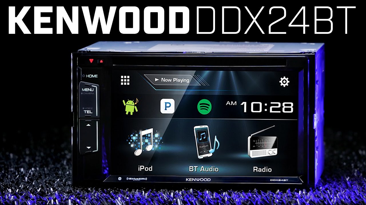 Kenwood DDX24BT Double DIN Bluetooth Stereo