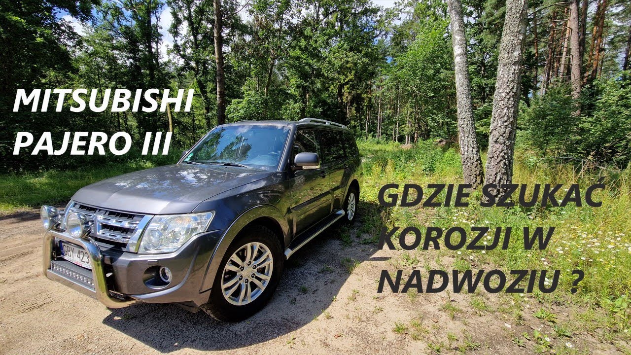 Mitsubishi Pajero 3 Leczymy z Korozji
