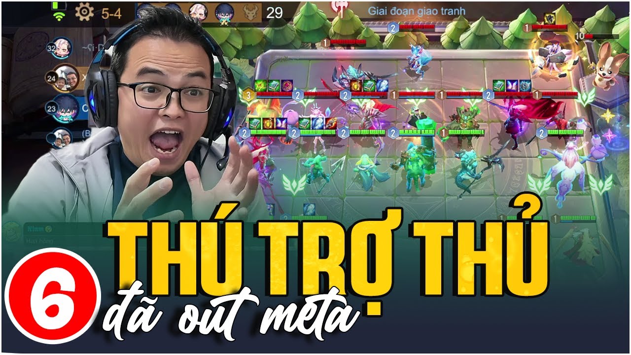THÚ NHÂN và TRỢ THỦ Kết Hợp CỜ LIÊN QUÂN Phiên Bản Mới