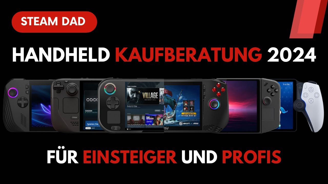 Die ultimative Handheld-Kaufberatung 2024: Alles, was du wissen musst – für Einsteiger und Profis!