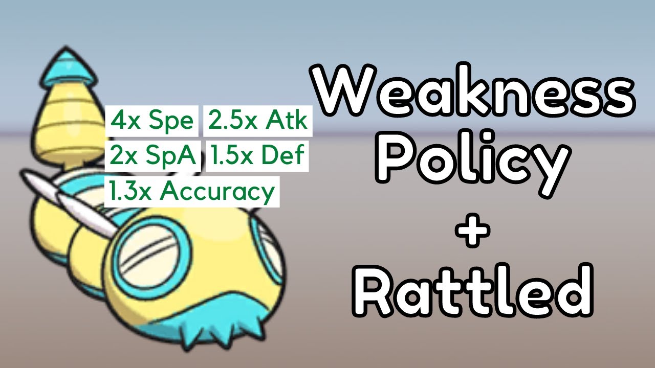 Weakness Policy + Rattled Dudunsparce make the Enemy Team Forfeit