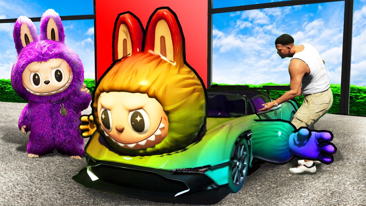 ICH klaue ALLE LABUBU AUTOS in GTA 5!😈🤡😃