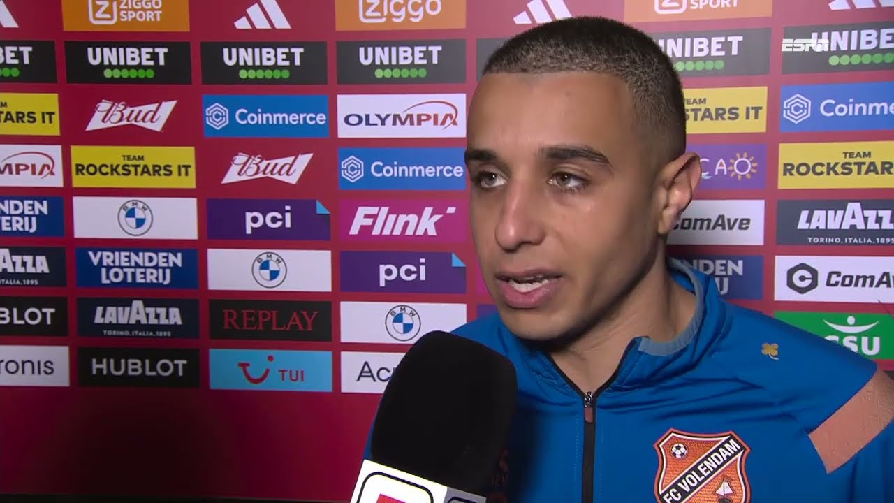 Emotionele Bilal Ould-Chikh over FC Volendam-fans: 