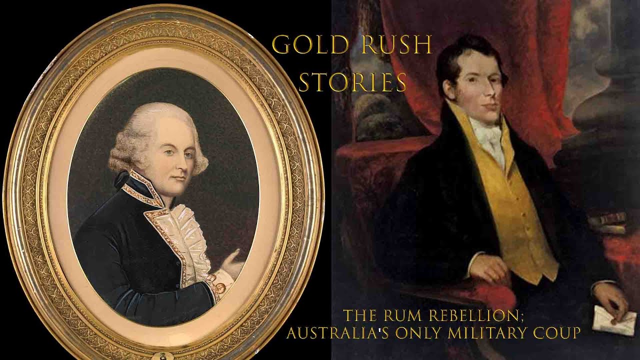 Who was William Bligh and what was his role in the Rum Rebellion?