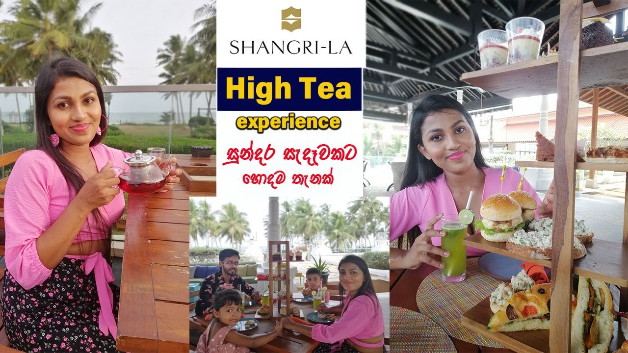 Hotel Shangri-la එකේ ලස්සන සැදෑවක් | High tea experience with Ishu @shangrila