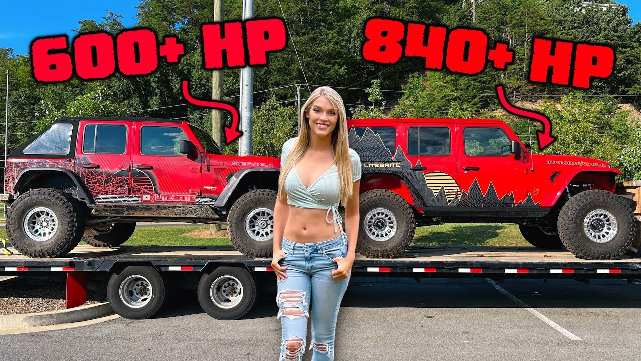 840+ HP DEMON JEEP DEBUT at Great Smoky Mountain Jeep Invasion!