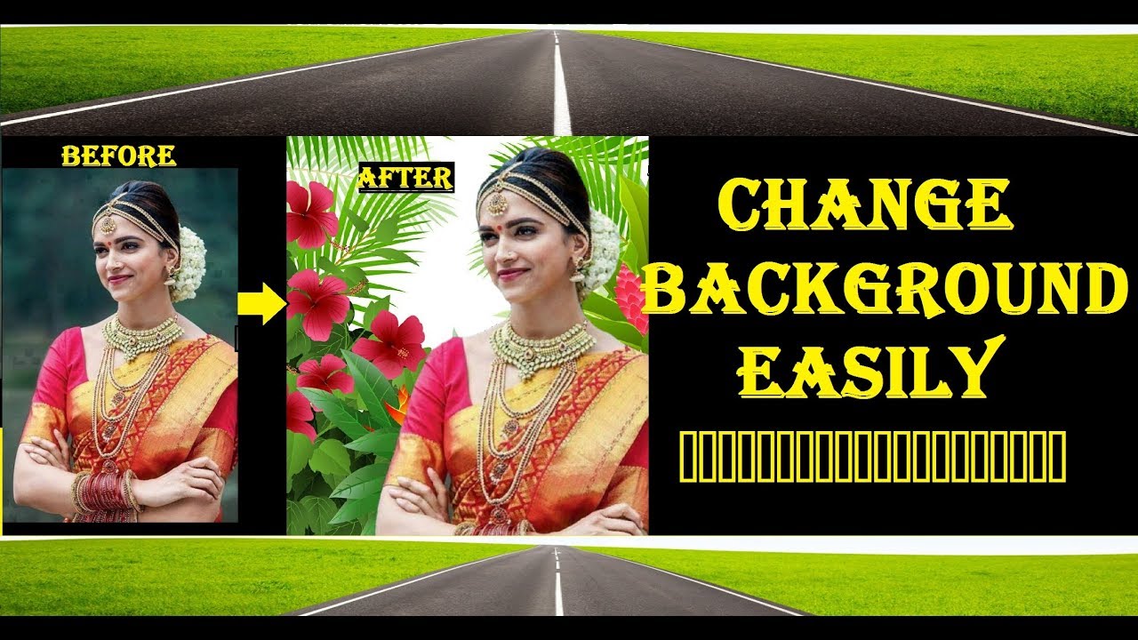 How to remove background of a picture easily? .. change background of image in picsArt . video