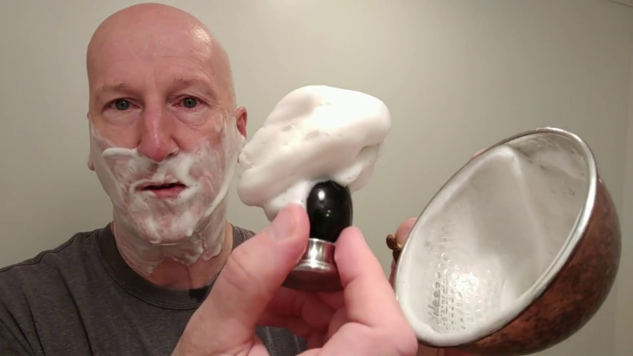 Dr  Bronner's Organic Peppermint Shaving Soap