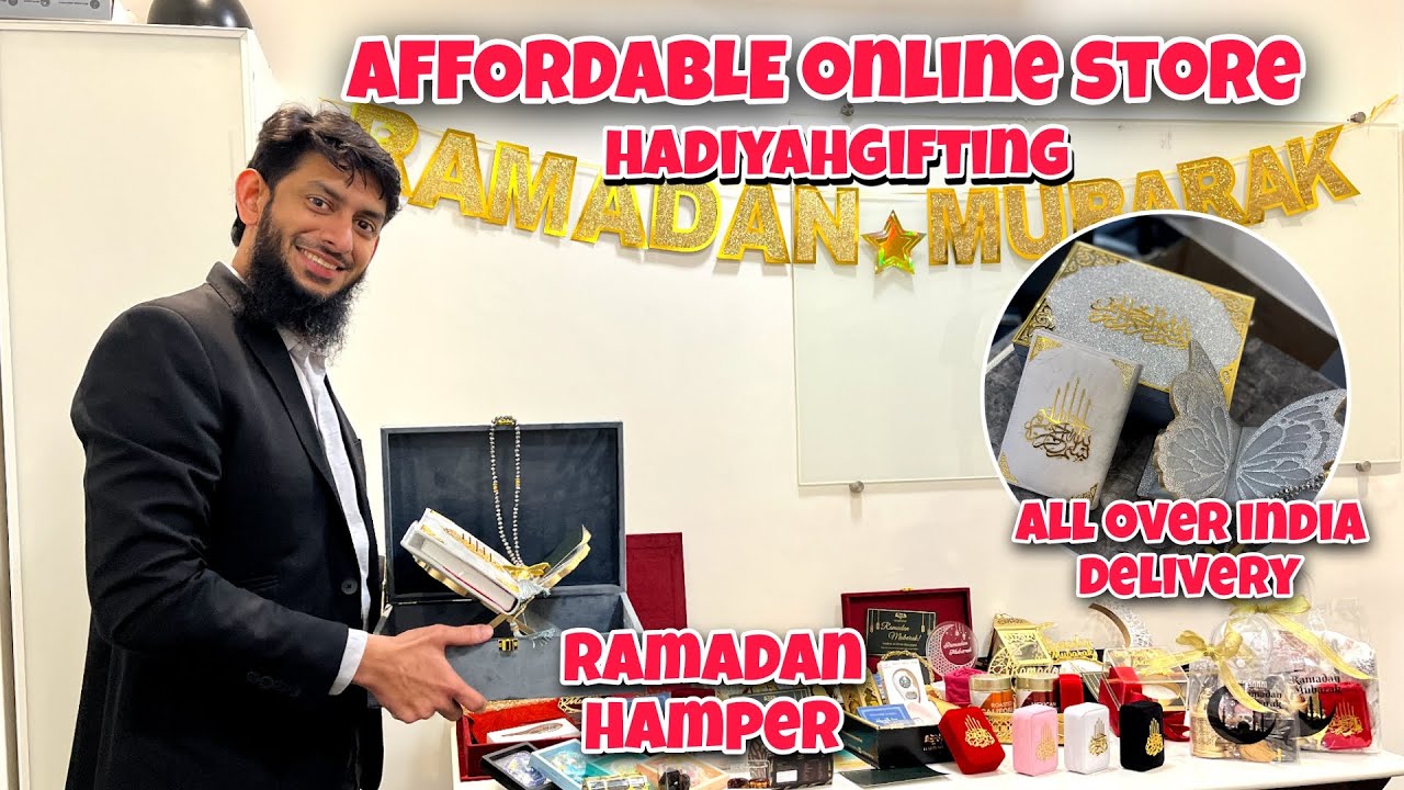 Best online for Ramzan hamper and customize quran and nikha nama @Hadiyah Gifting