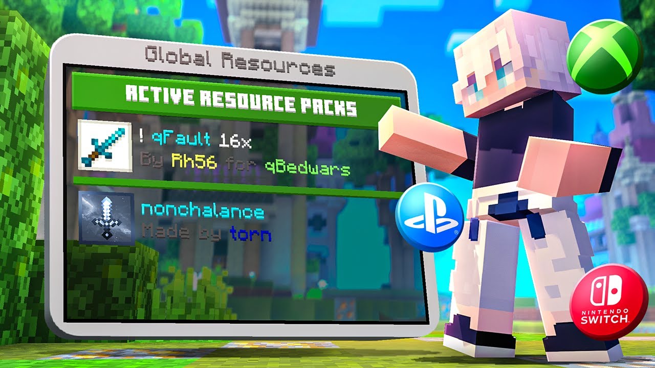 How To Get Custom Texture Packs on Console! (Xbox, PS5, Switch)