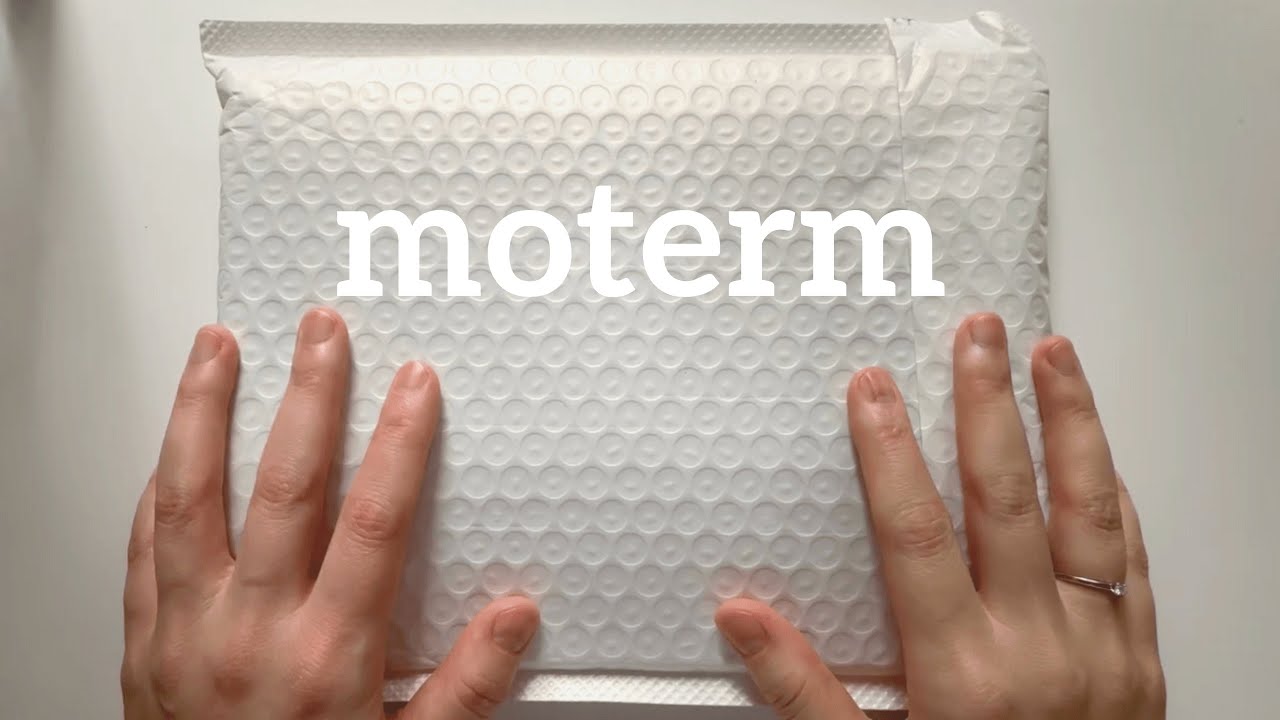 Распаковка moterm traveler's notebook | planmarzipan