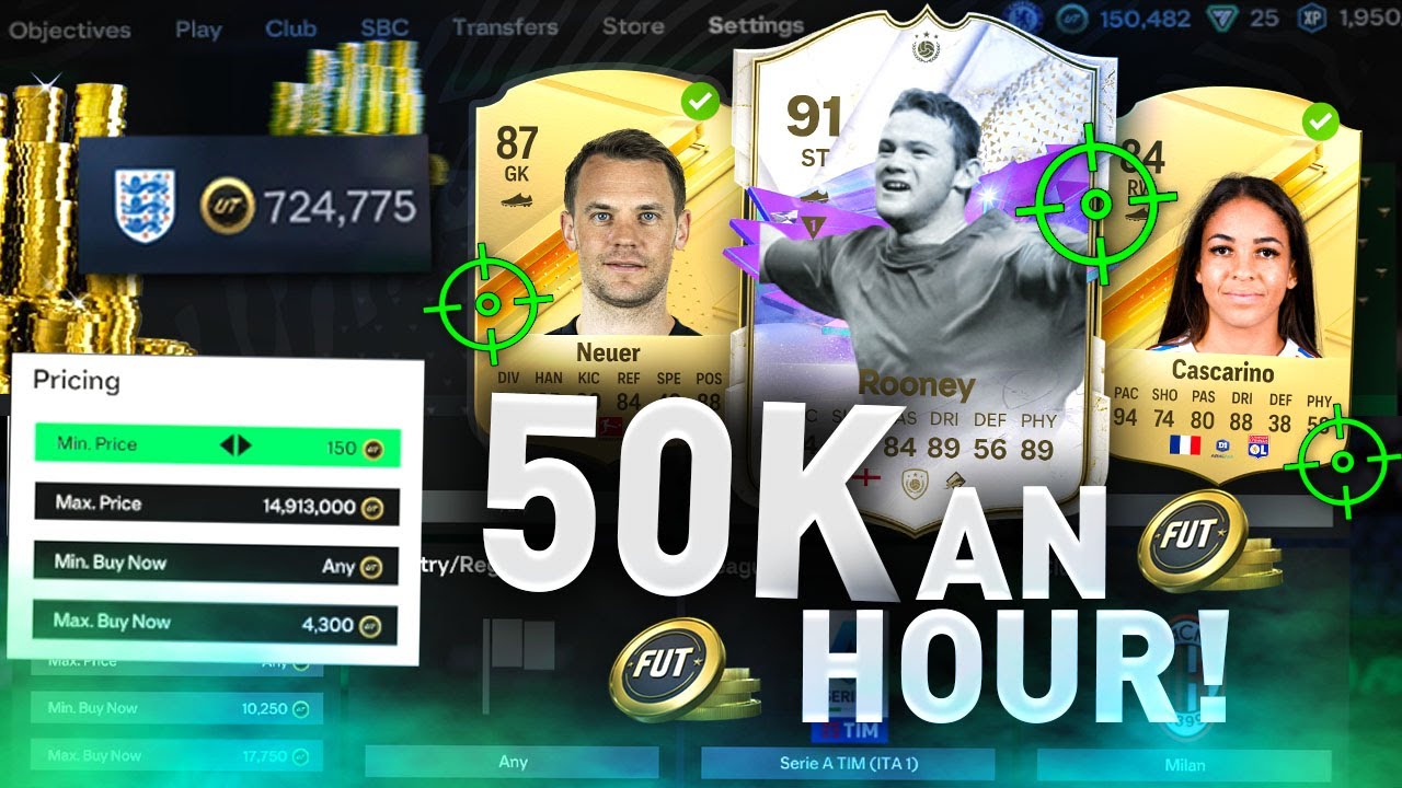 Make 50K an Hour w/ these Sniping Filters!! #FC24