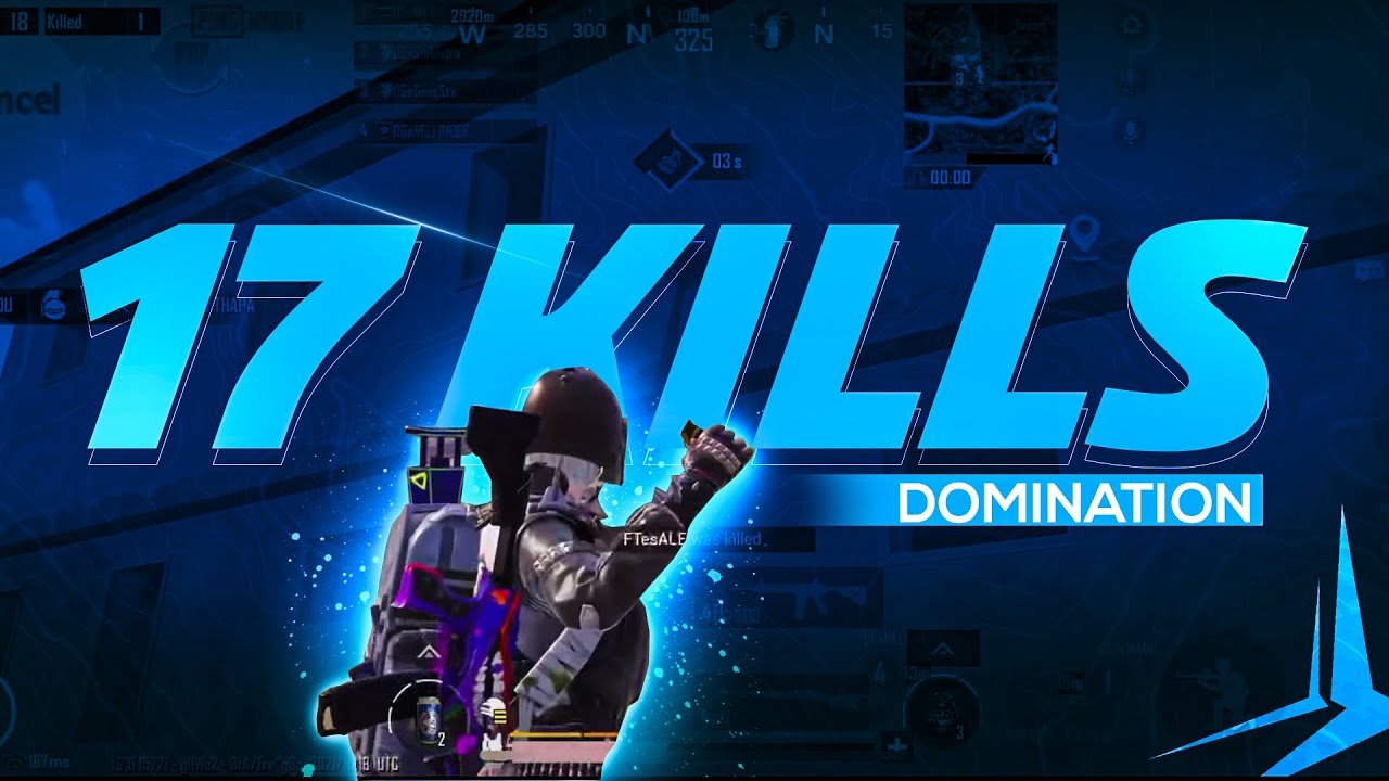 17kills Domination On Tournament🔥 / Team De Gangsters💀