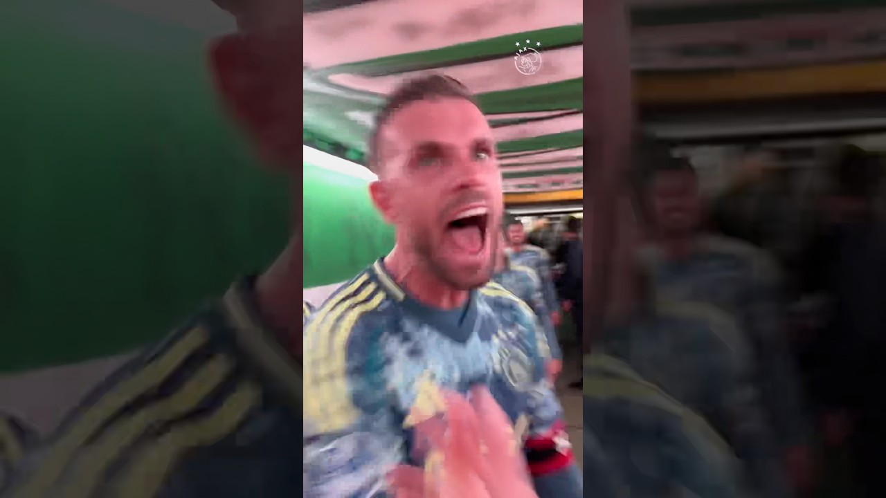 In the tunnel after Feyenoord - Ajax: ARE YOU NOT ENTERTAINED?! ❌❌❌