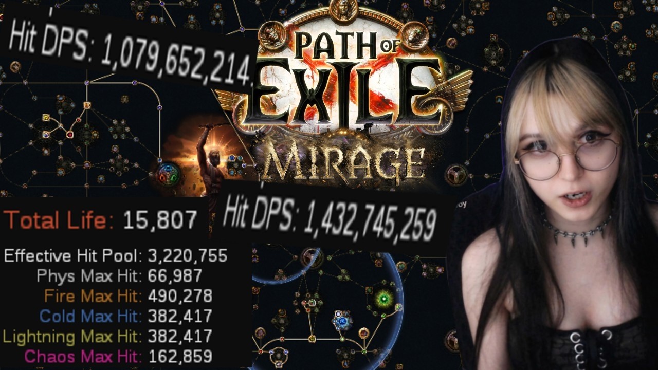 Ten God Tier LATE GAME Builds to Reroll PoE 3.28 Mirage