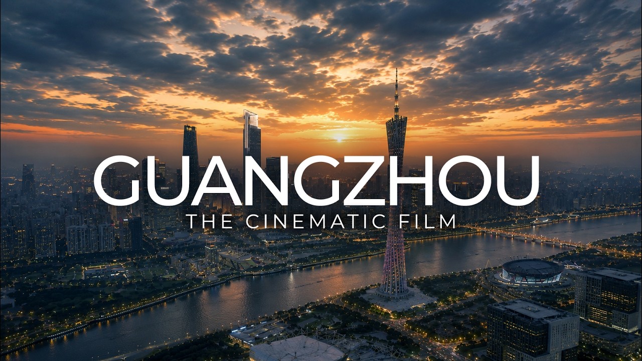 NIGHTFALL OVER GUANGZHOU | 4K