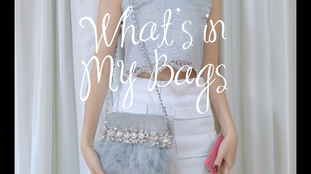 What's in my bags - พกอะไรในกระเป๋า 3 size :)