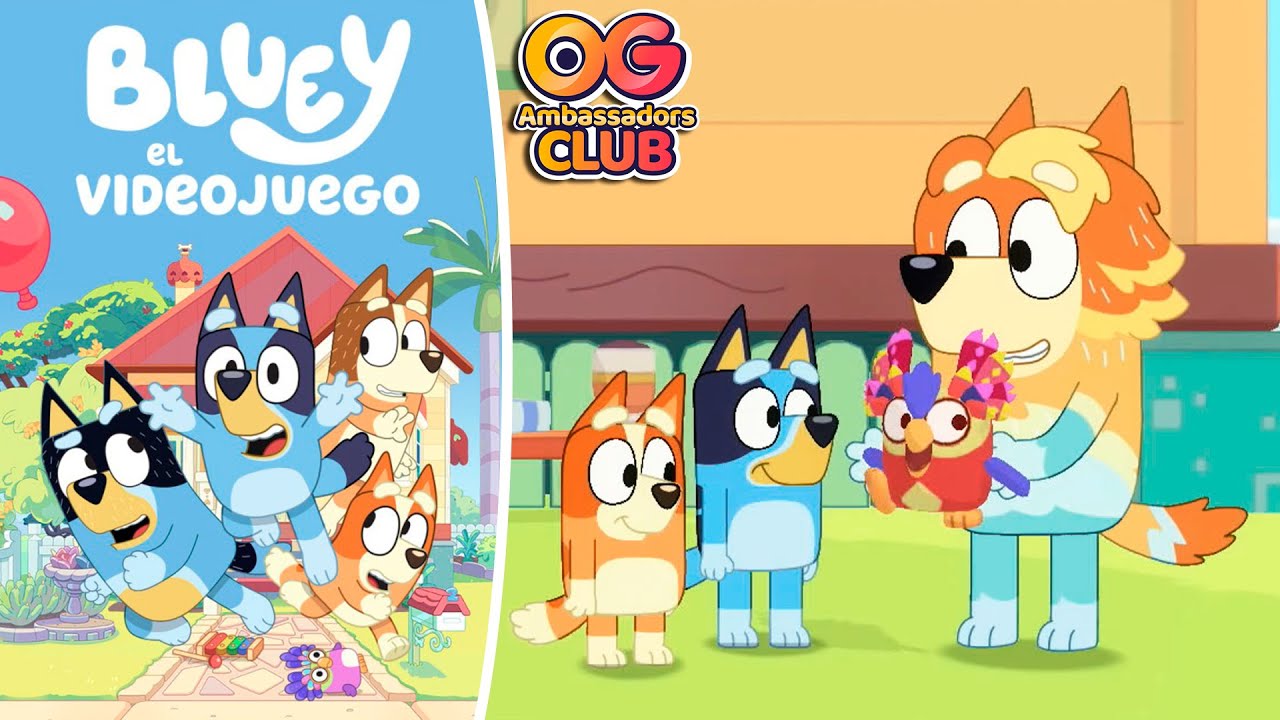 BLUEY El Videojuego Gameplay - Latino - Episodio #3 ¡CHATTERMAX! [Outright Games]