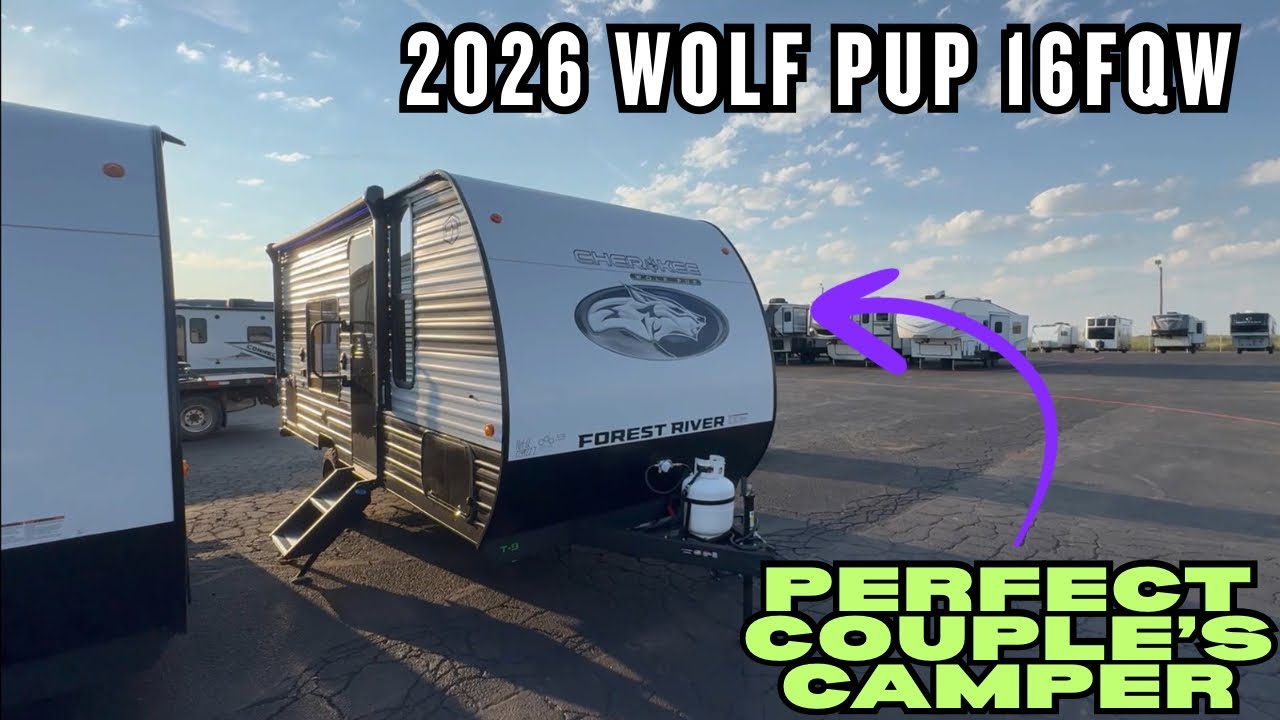 Ultimate Small RV for Couples? 2026 Cherokee Wolf Pup 16FQW