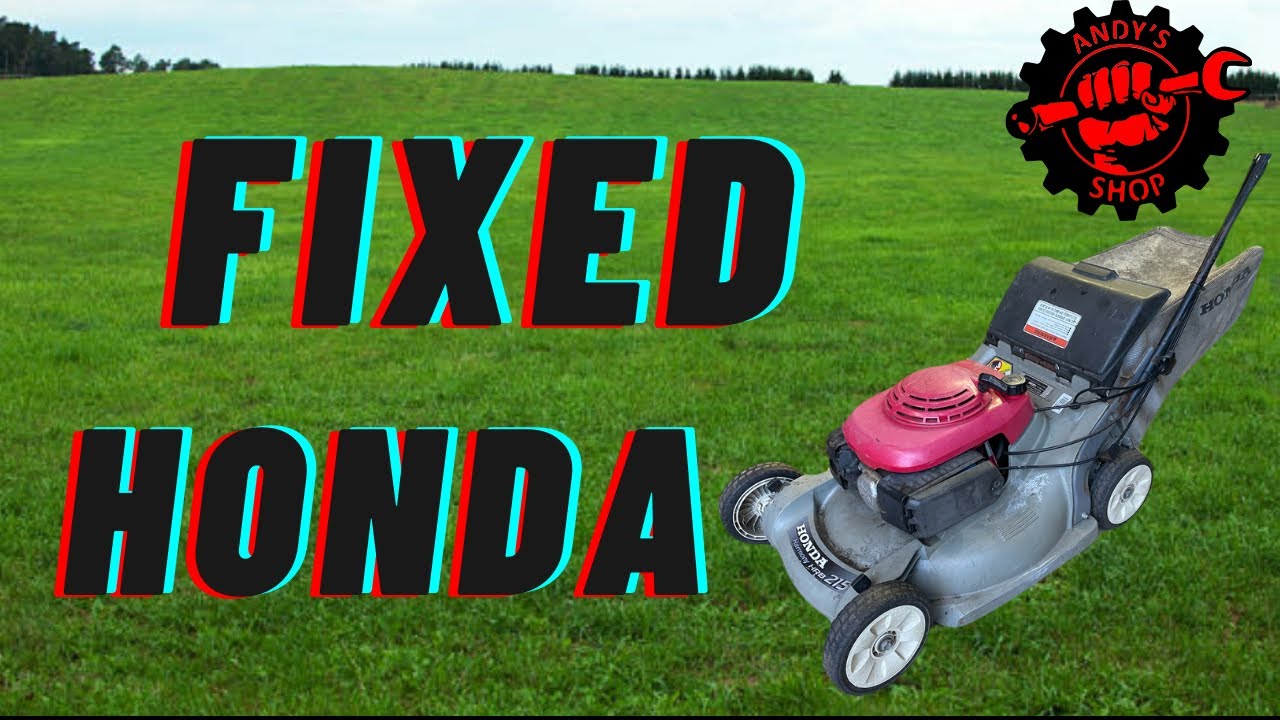 Fixed Free Honda HRB215- stored for years and wasn&rsquo;t running