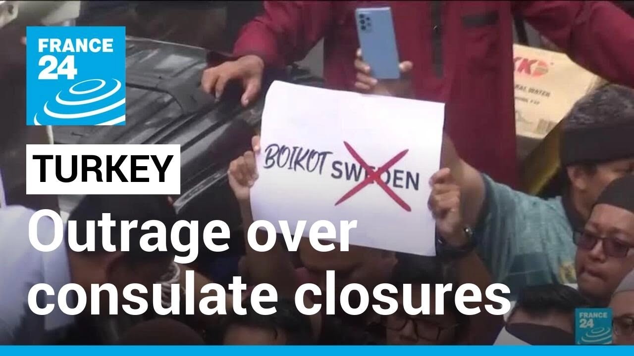 Turkey slams West over consulate closures, security warnings &bull; FRANCE 24 English