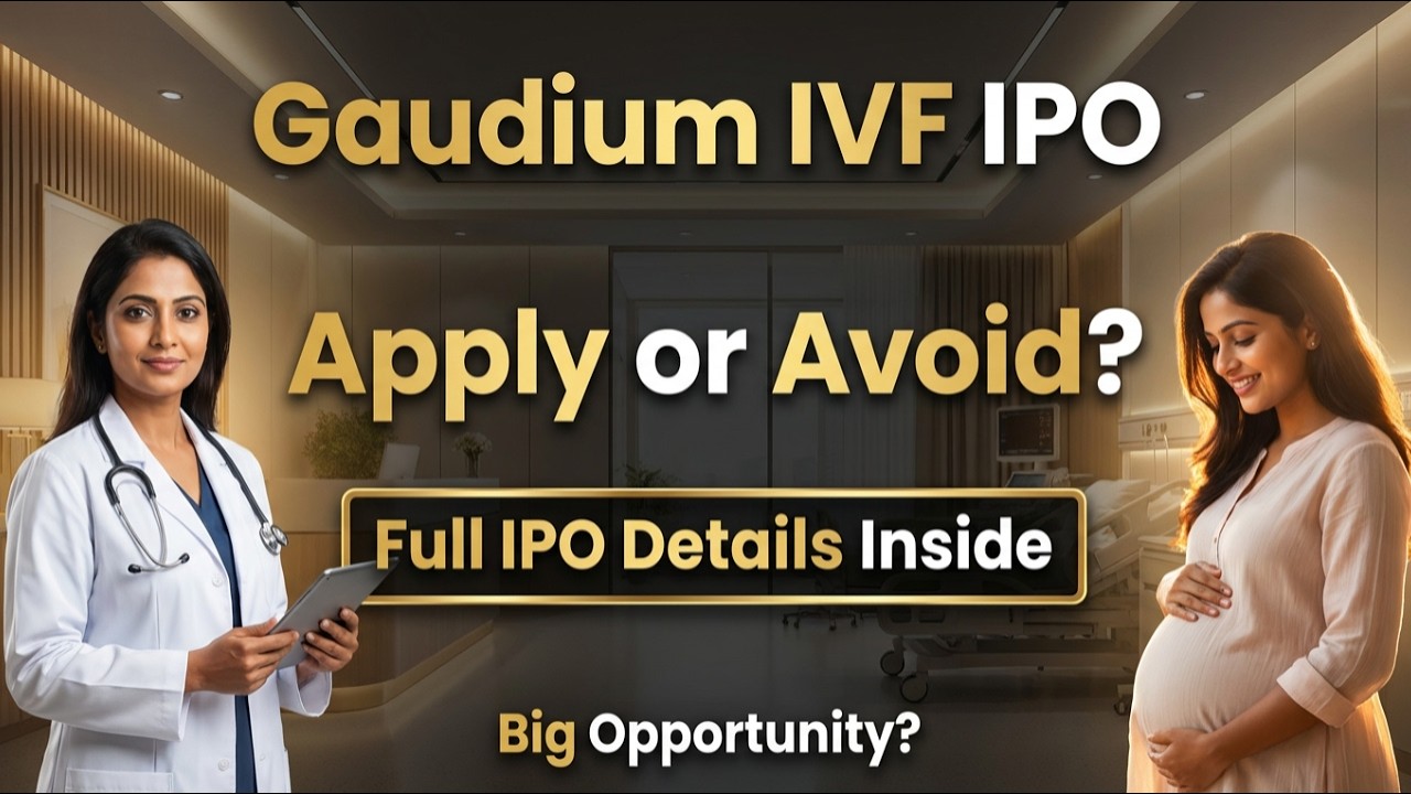 Gaudium IVF IPO Analysis: Apply or Avoid? ₹100 Fair Price or Overvalued? Full Details Inside!