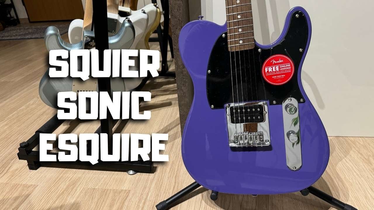 The BEST Guitar Under $200? Squier Sonic Esquire H - Review & Sound Demo
