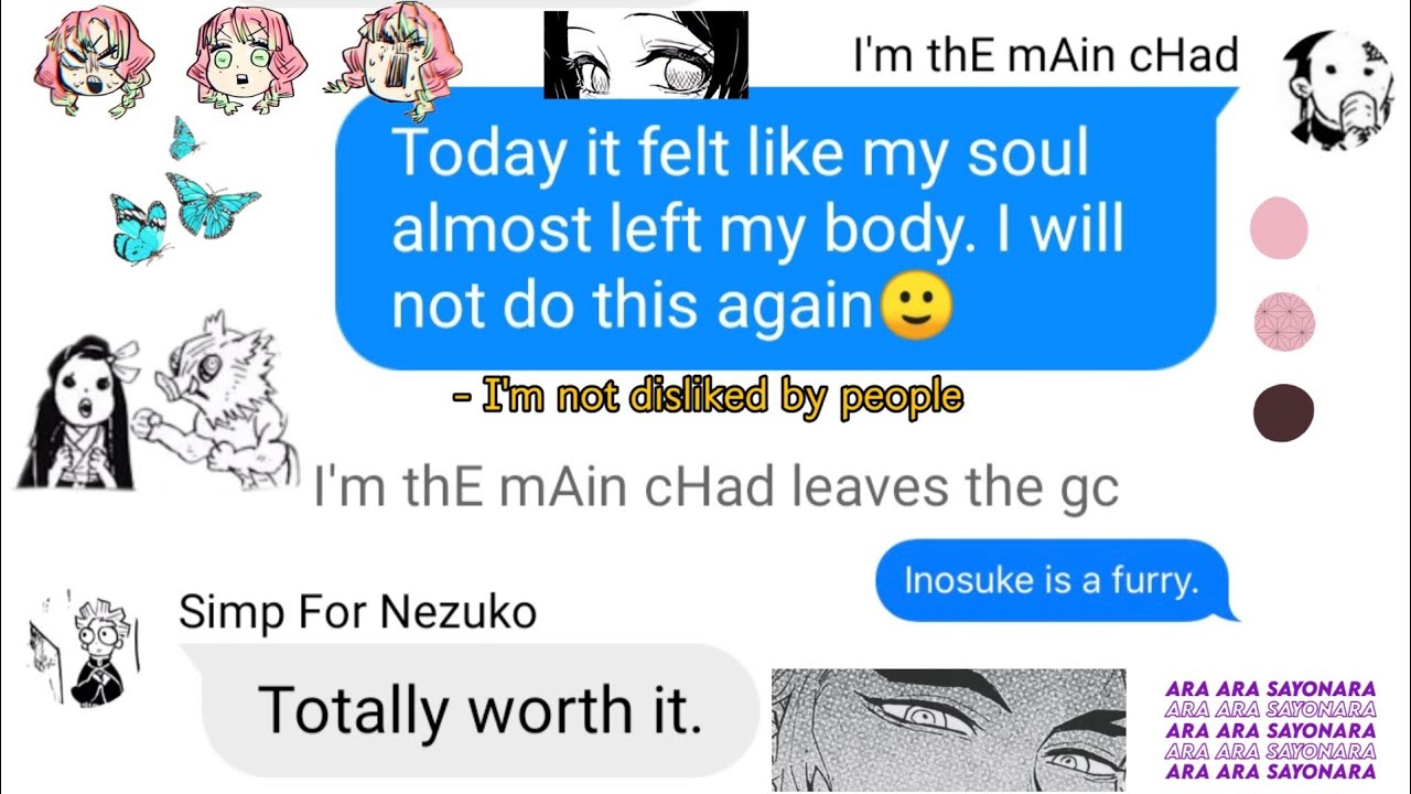 KNY texts- Tanjiro judges everyone based on their mc Donald's orders~ #kny #demonslayeranime