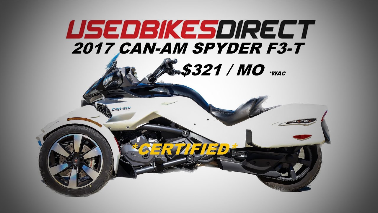 2017 Can-Am Spyder F3-T