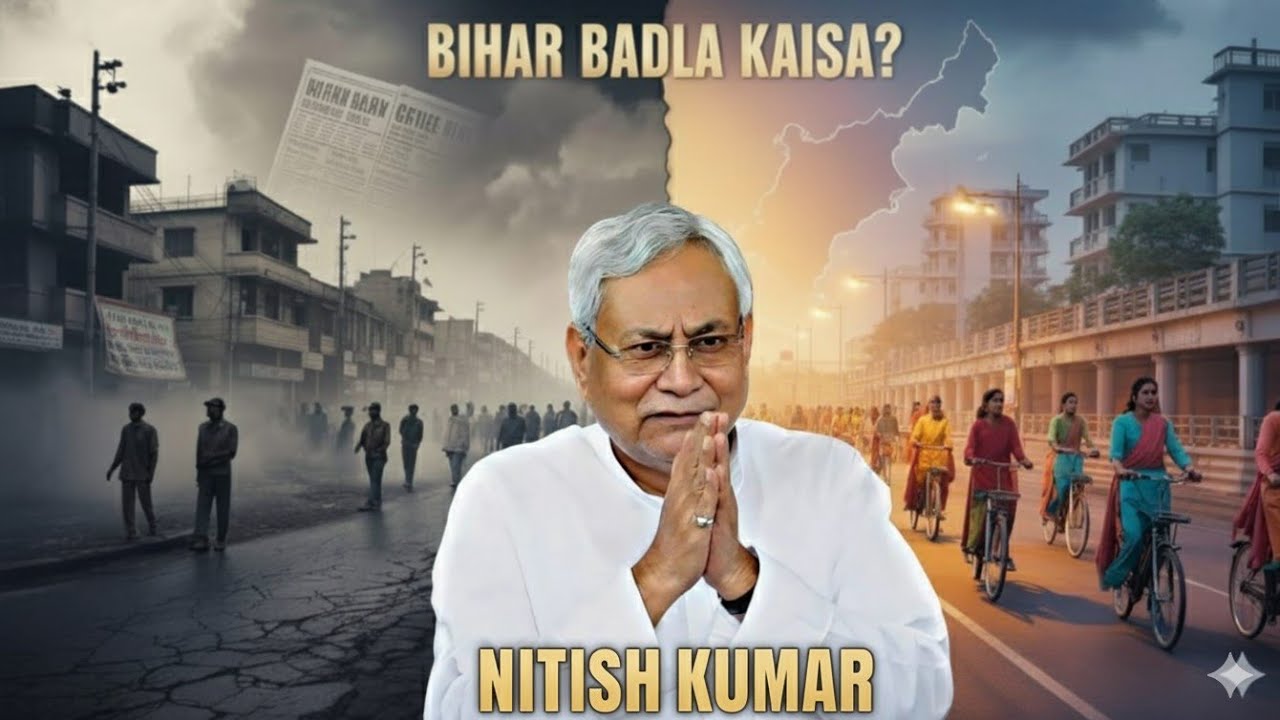 Nitish Kumar – From Jungle Raj to Sushasan Babu | बिहार का असली बदलाव 2025 #nitishkumar