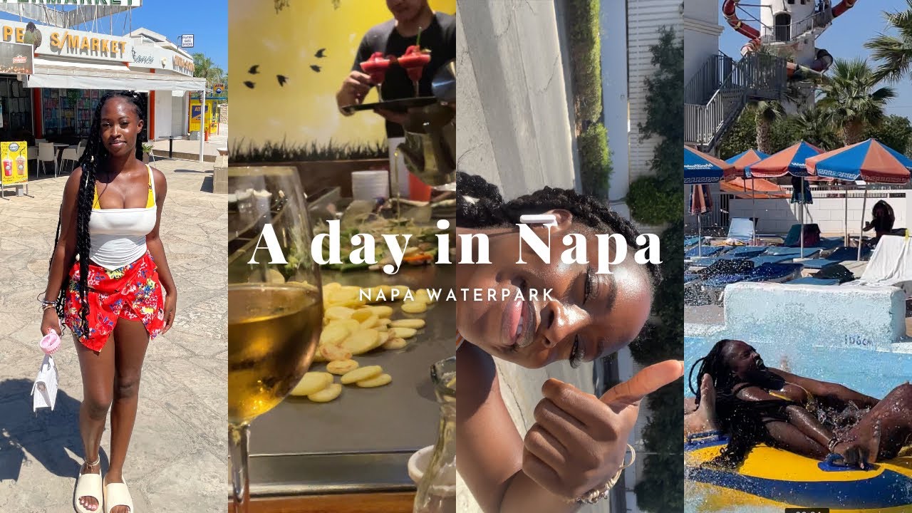 Another day in AYIA NAPA, Cyprus | VLOG | Waterworld, Wave party, Dinner :)) | Ajiri