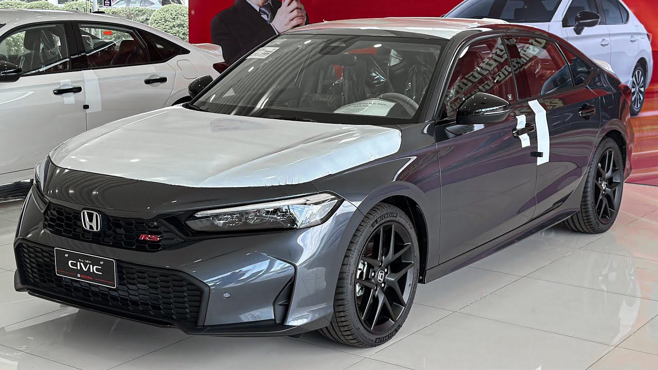 New 2025 Honda Civic RS - Luxury and Comfort Sedan | Exterior interior 