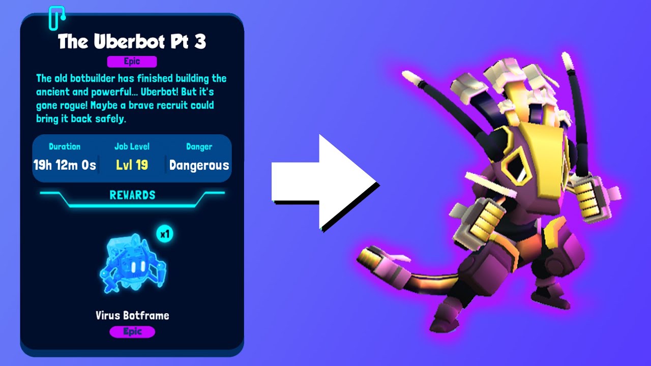 Recruit Missions Guide – How to get Virus Botframe fast? | Botworld Adventure