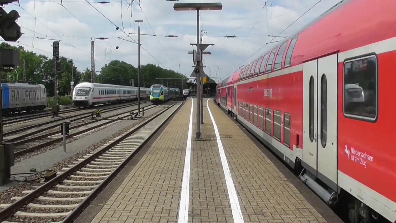Osnabrück Oberer Bahnhof Chaosbetrieb am 23.Jun.2017