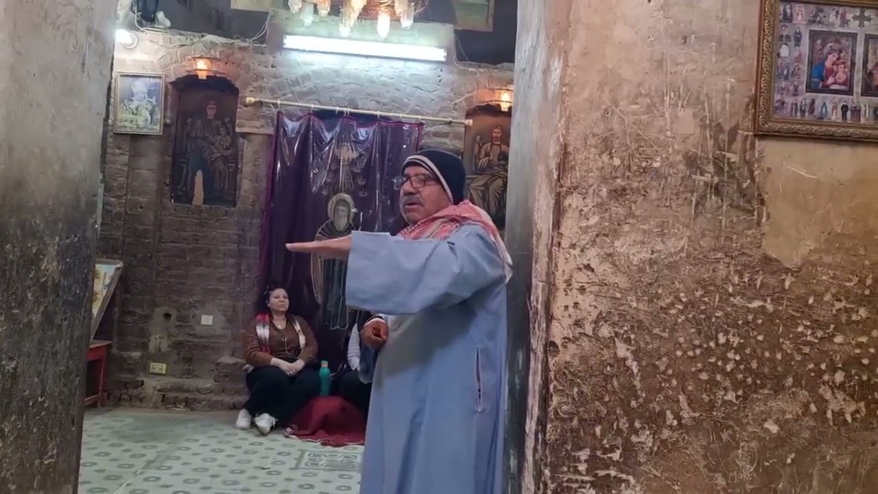 الكنيسة الاثرية للقديس يحنس القصير   بدير ابو حنس